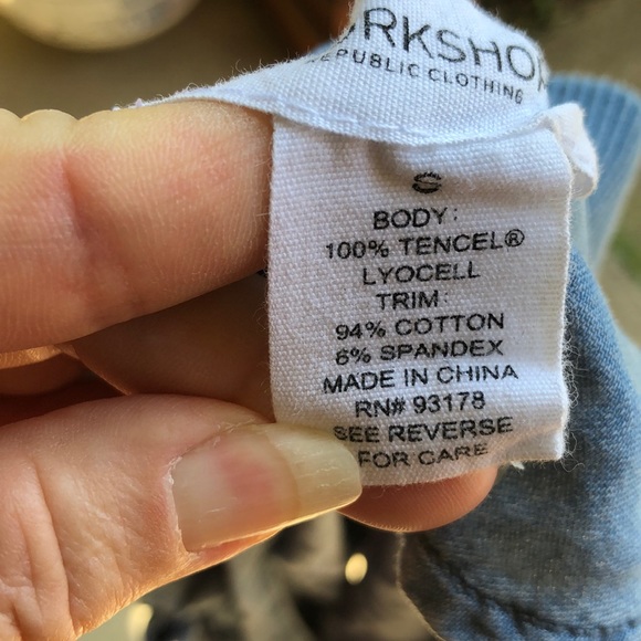 Lightweight denim color zip up bomber jacket - Picture 8 of 9